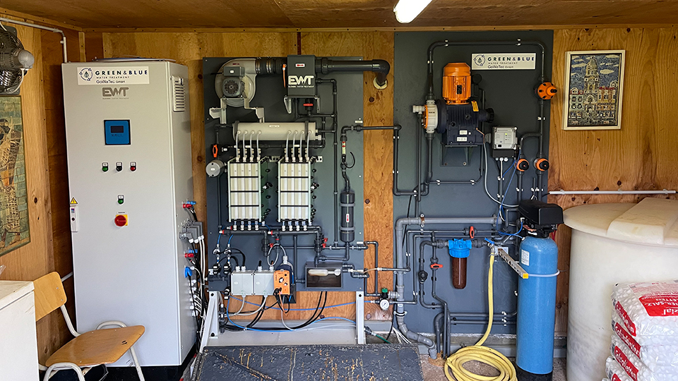 Wasseraufbereitungsanlage Greensafer 