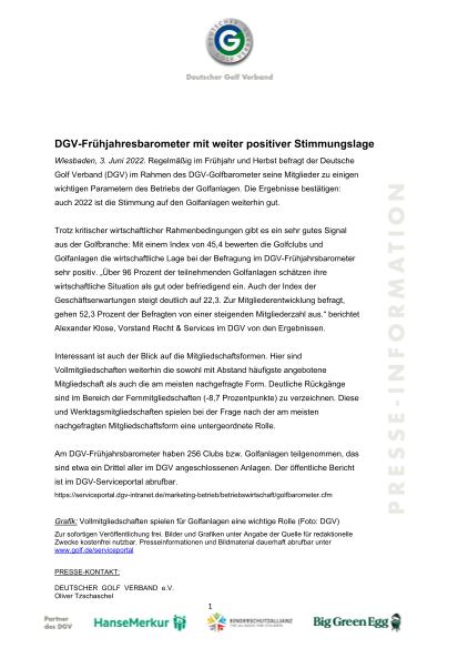 PM Frühjahrsbarometer 2022